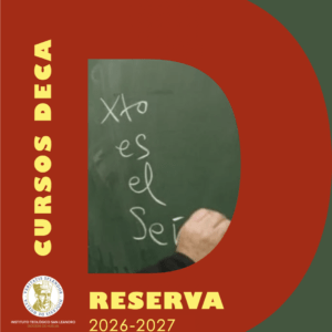 Reserva para Cursos DECA